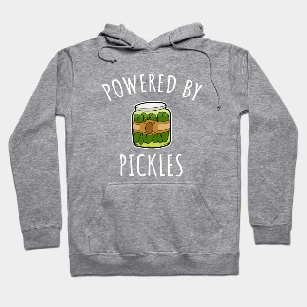 Powered by pickles Hoodie by LunaMay